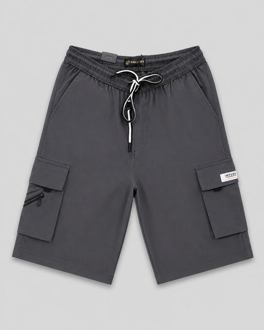 Boys Grayish Blue Shorts | Premium