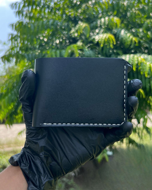 Premium Full Grain Leather Bifold Wallet | RFID Blocking