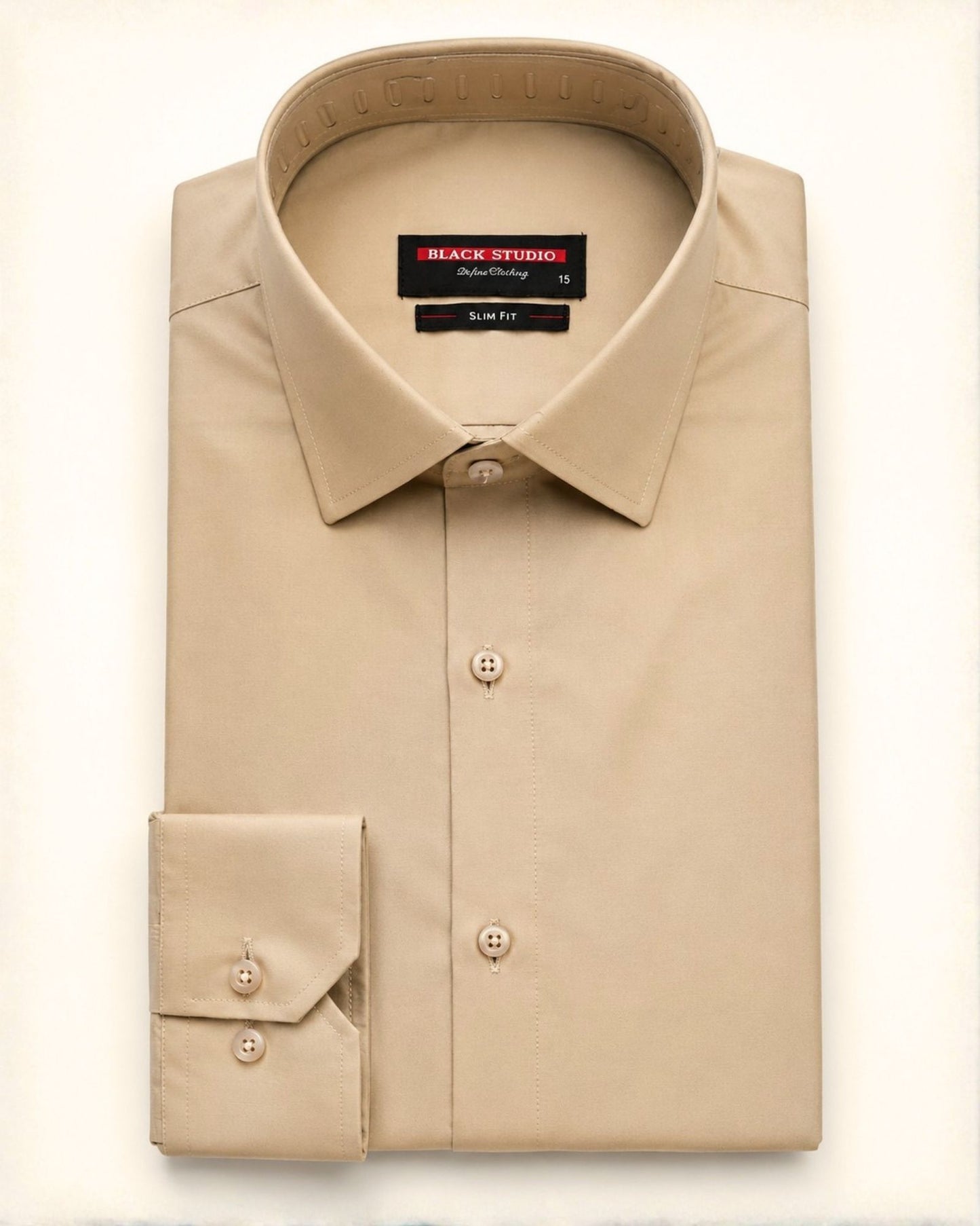 Formal Dress Shirt light Brownish | Premium
