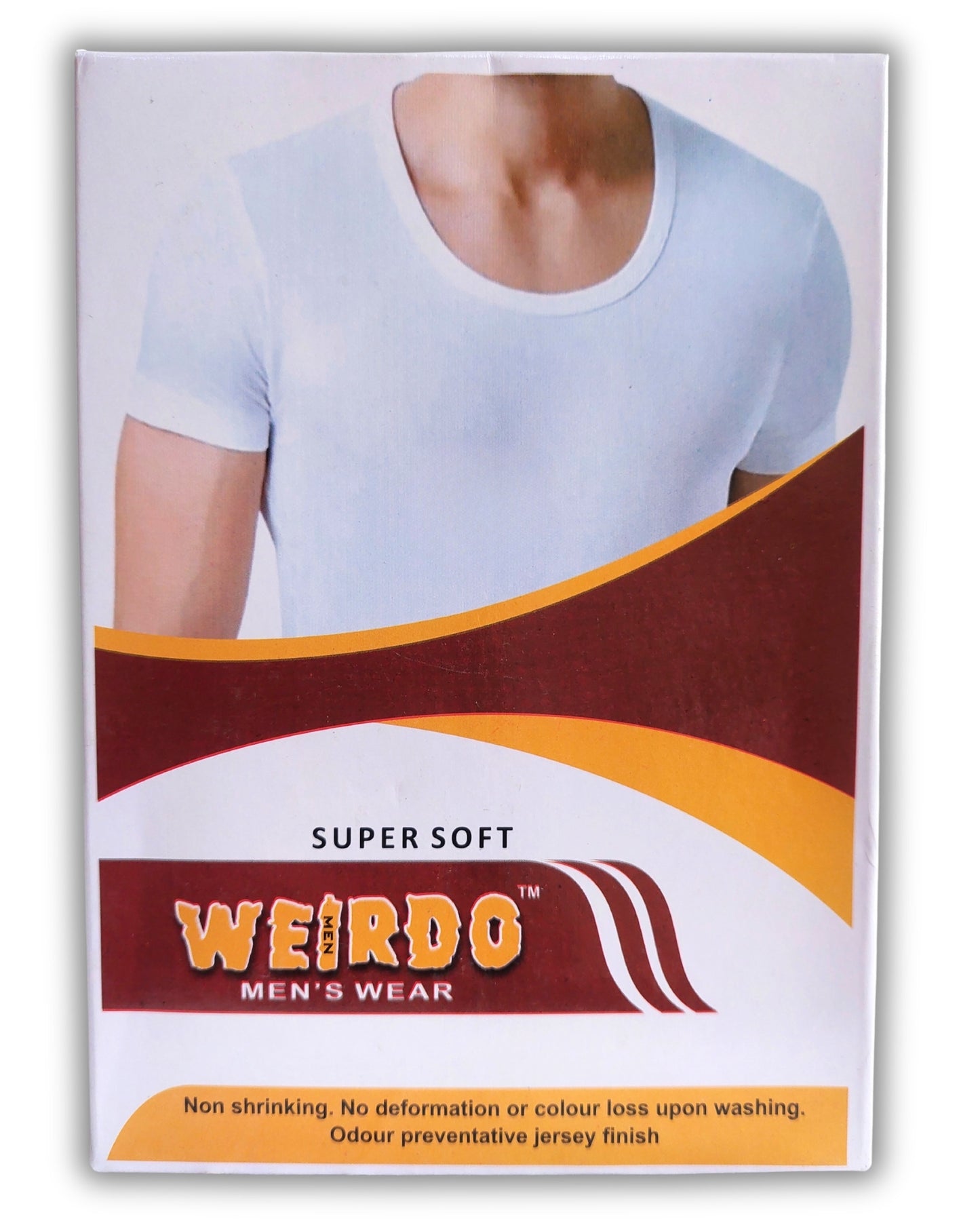 Men's White Half Sleeve Vest – Small (36/38) | Premium Cotton