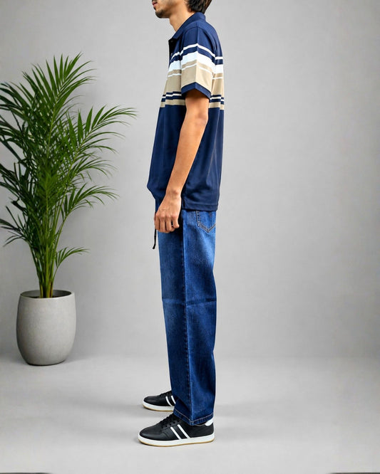Polo shirts for men | Blue