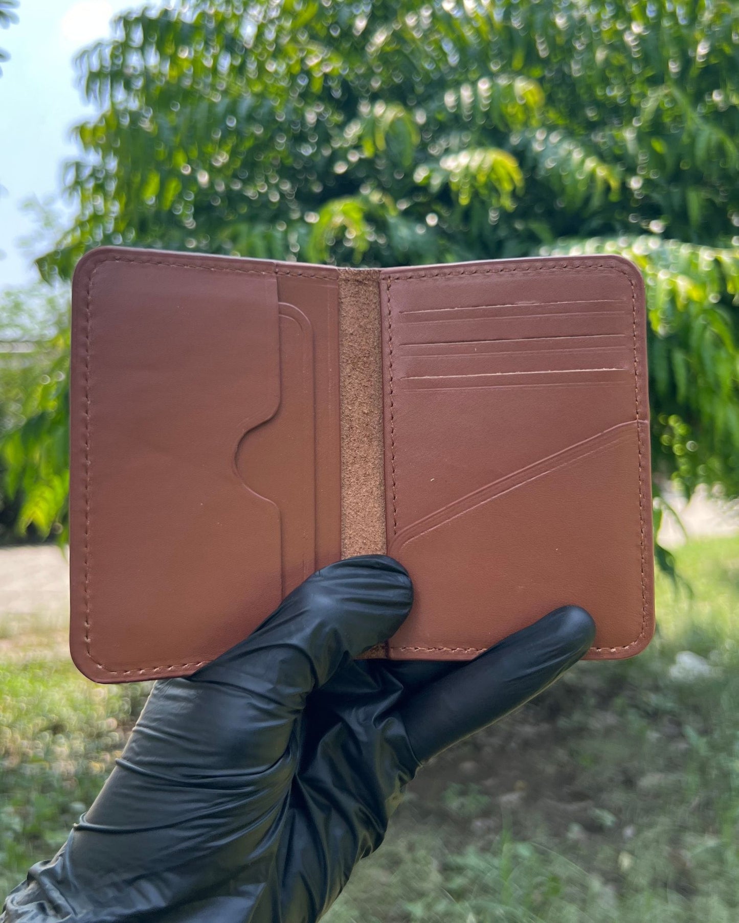 Premium Full Grain Leather Bifold Wallet | RFID Blocking