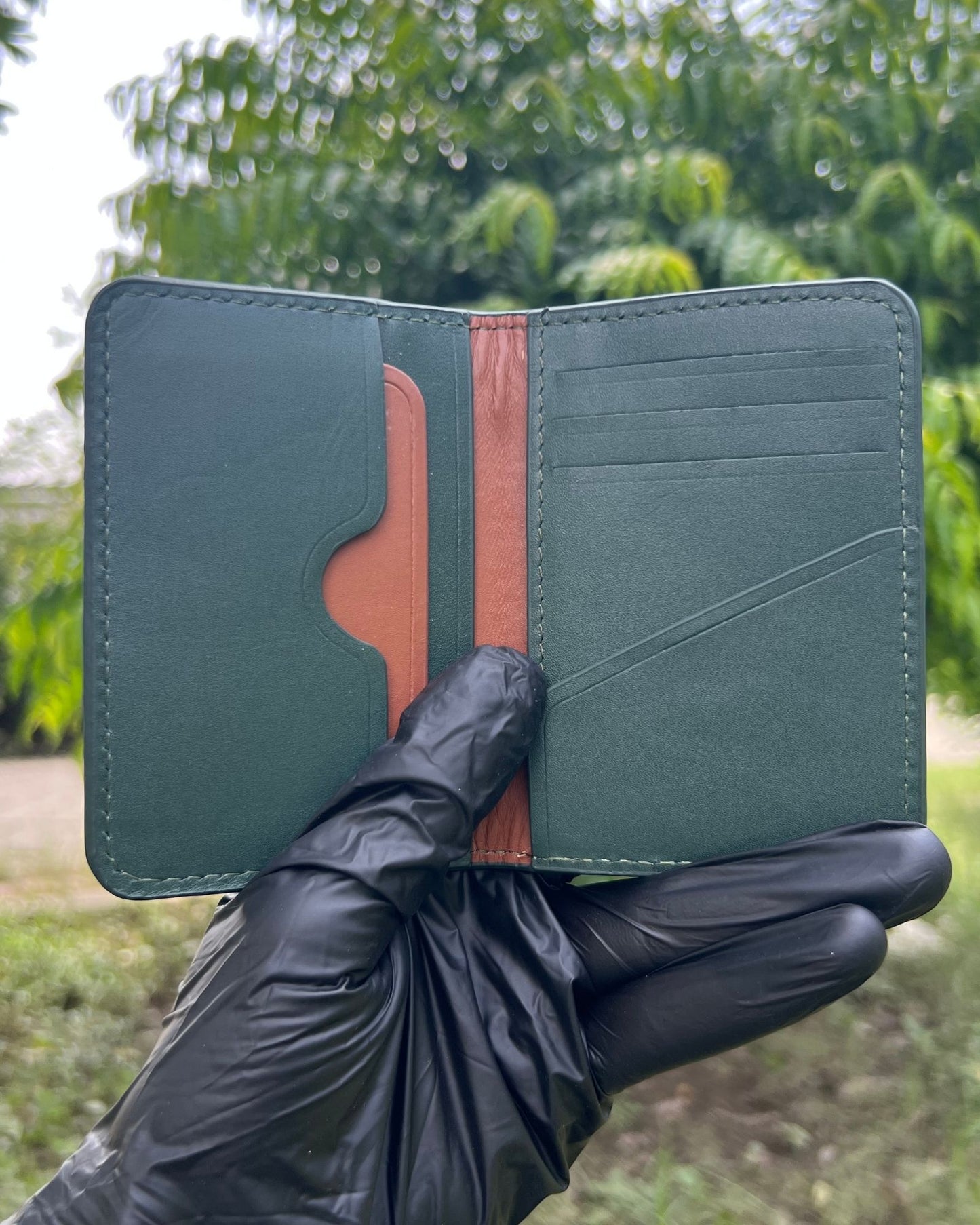 Premium Full Grain Leather Bifold Wallet | RFID Blocking