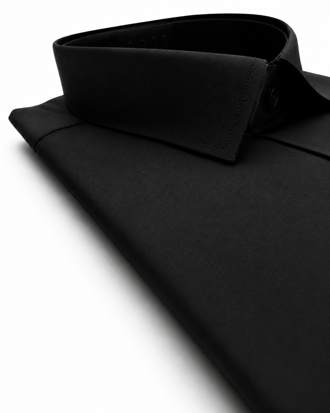 Formal Dress Shirt Black | Premium