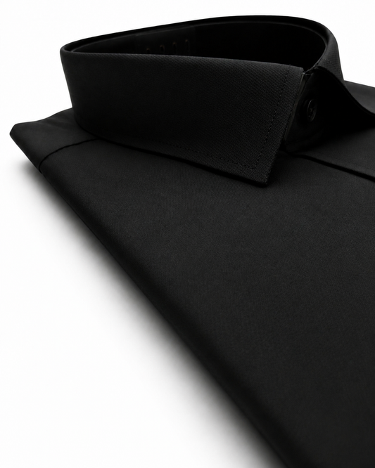 Formal Dress Shirt Black | Premium